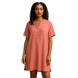 H&M V-Neck Peach Dress - Size XS